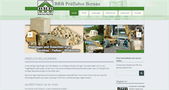 Desktop Screenshot of brb-prueflabor.com